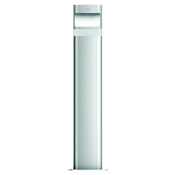 Theben 1020907 LED-Poller-Leuchte (lang) theLeda D B plus SAL 8,5W alu