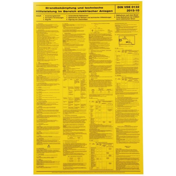 DEHN 700053 WHSAHMBBBE 700053 Warn-/Hinweisschild Merkblatt...