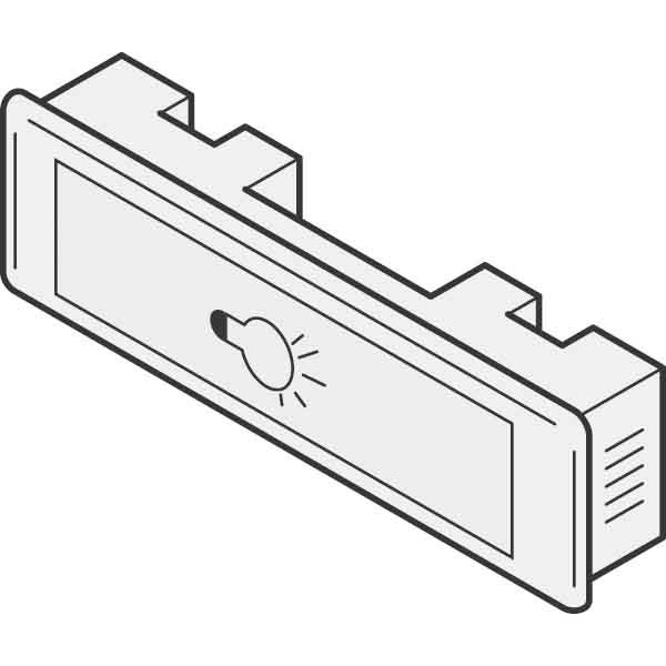 Renz 97-9-85111 braun Lichttaster LIRA 75x22 braun