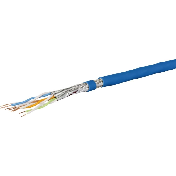 Metz Connect GC1000-4P Datenkabel Kat.7 blau 4P S/FTP AWG23 1000 Meter