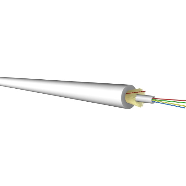 Draka 60099788-B2ca-Tr500 idrop I-DH weiß 2,3mm 4 G.657A2 500 Meter