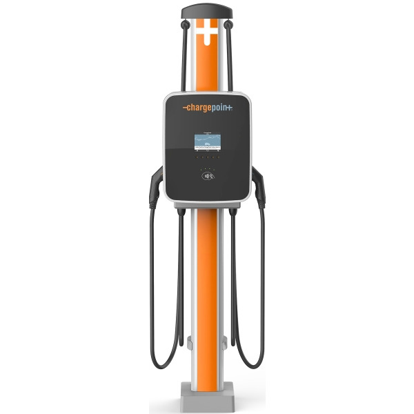 ChargePoint Germany CPC3-CP4321-MTR AC-Ladesäule 2x22kW,Kabelma. Bod