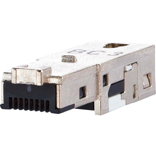 Metz Connect 1401400810-I Steckereinsatz,Kat.6 RJ45,AWG26-22,feldko