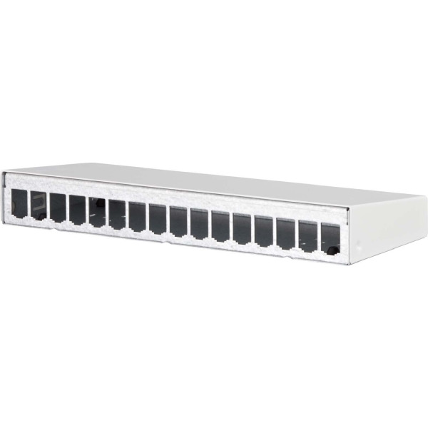 Metz Connect 130861-1602-E AP-Gehäuse leer E-DATmodul 16er reinweiß