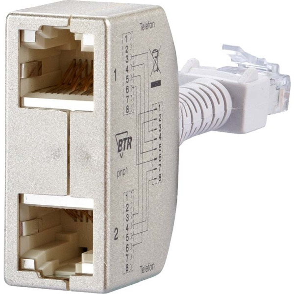 Metz Connect 130548-01-E Set Cable-sharing-Adapter ISDN/ISDN