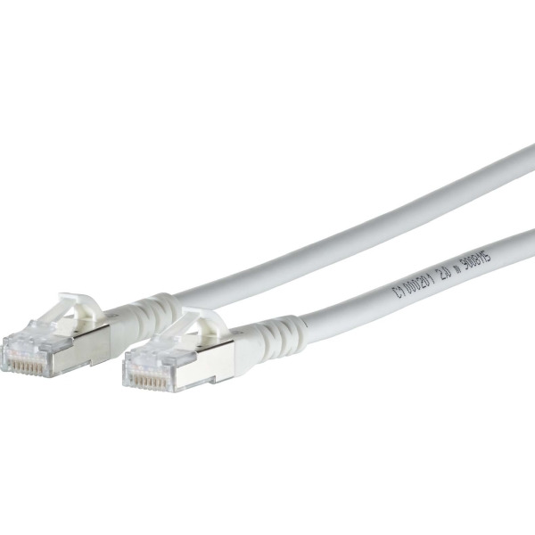 Metz Connect 130845B088-E Patchkabel S/FTP weiß 20,0m Cat.6A