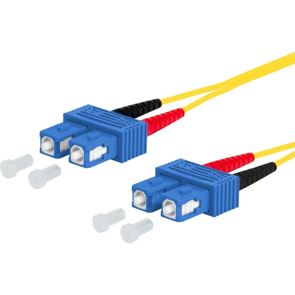 Metz Connect 151P1EOEO20E Duplexkabel SC/SC E9 OS2 2 Meter