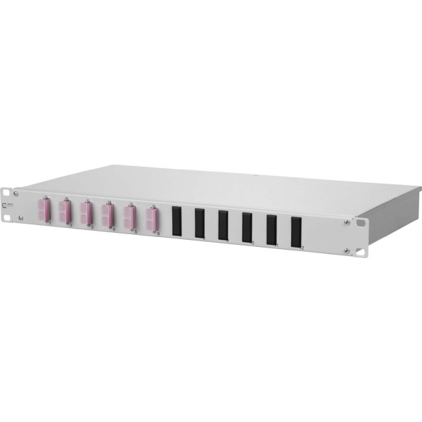 Metz Connect 150257BB06-F LWL-Patchfeld OpDAT FIX 6xSC-D OM4