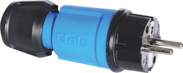 Bals 7370 Schutzkontakt-Stecker 16A 250V IP44 blau