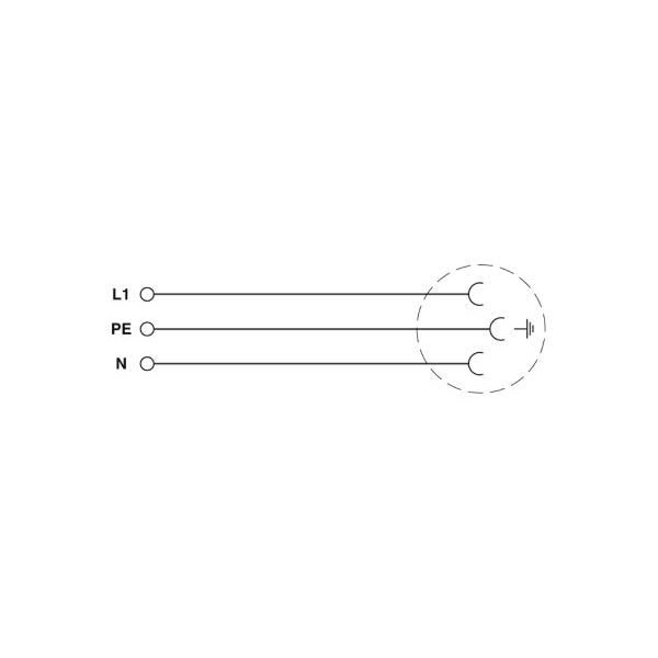 Phoenix Contact EO-CF/UT/GN Steckdose Steckgesicht Typ CF